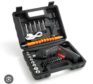 Portable Cordless Electric Screwdriver Kit