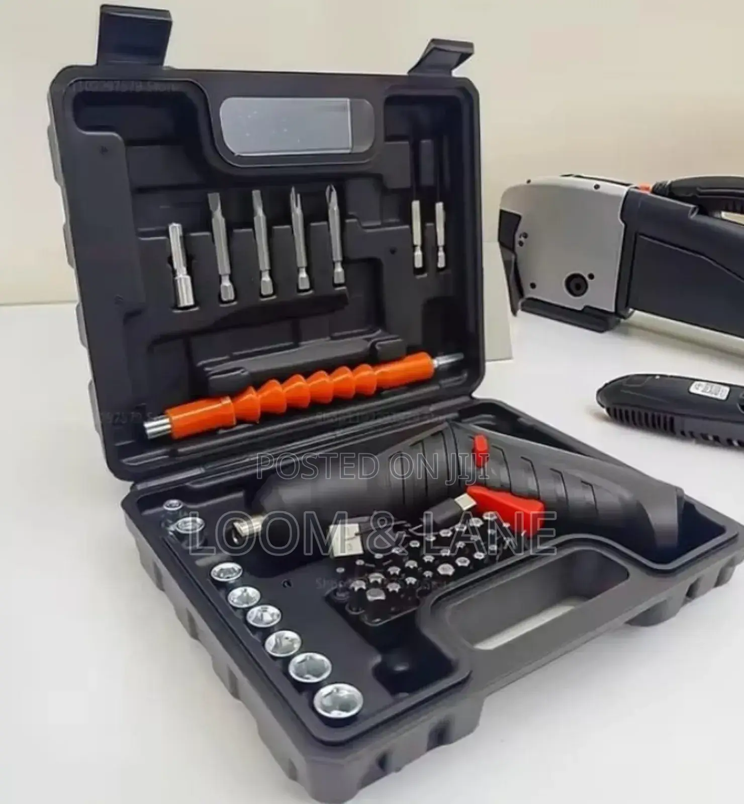 Portable Cordless Electric Screwdriver Kit