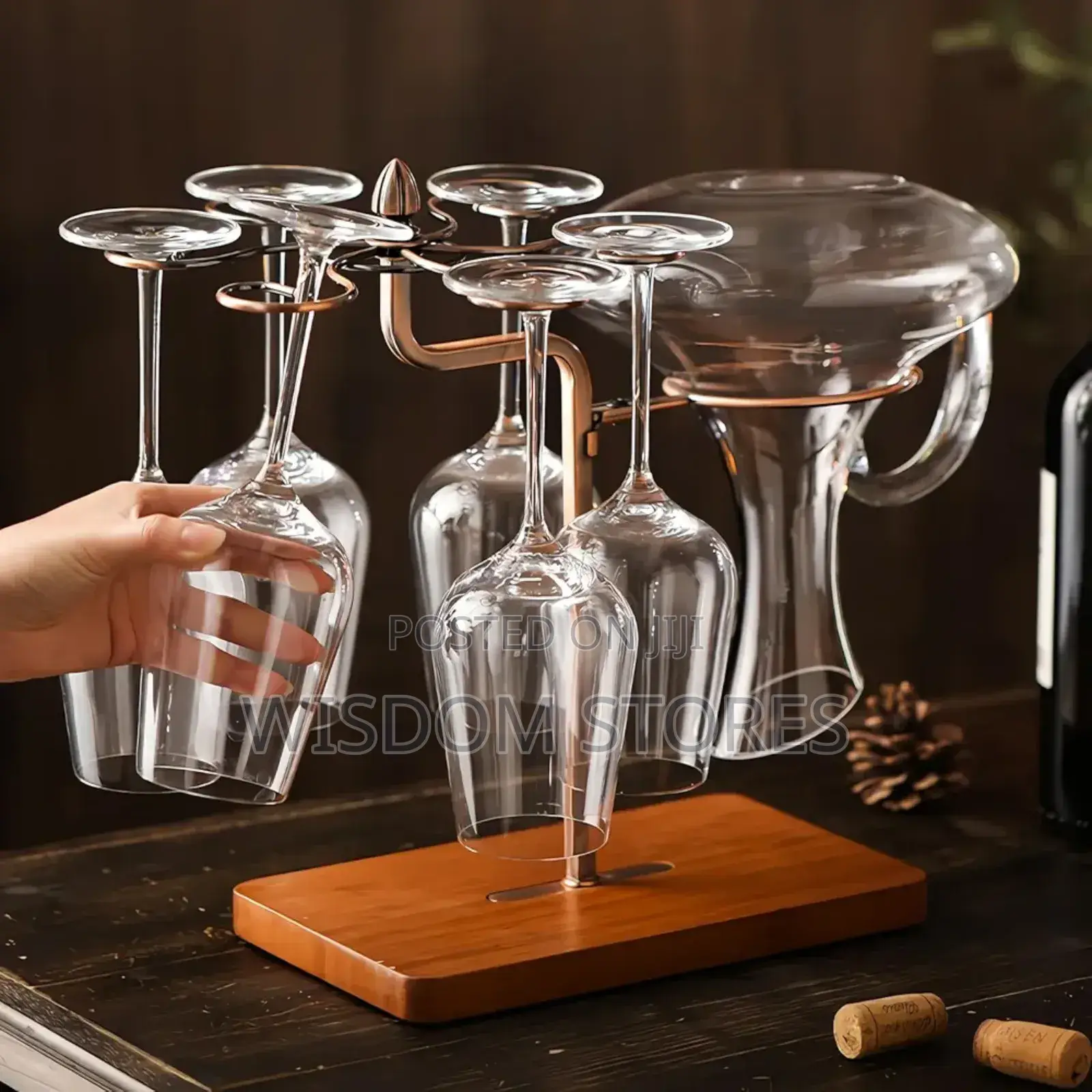 Wine Glass Holder Countertop