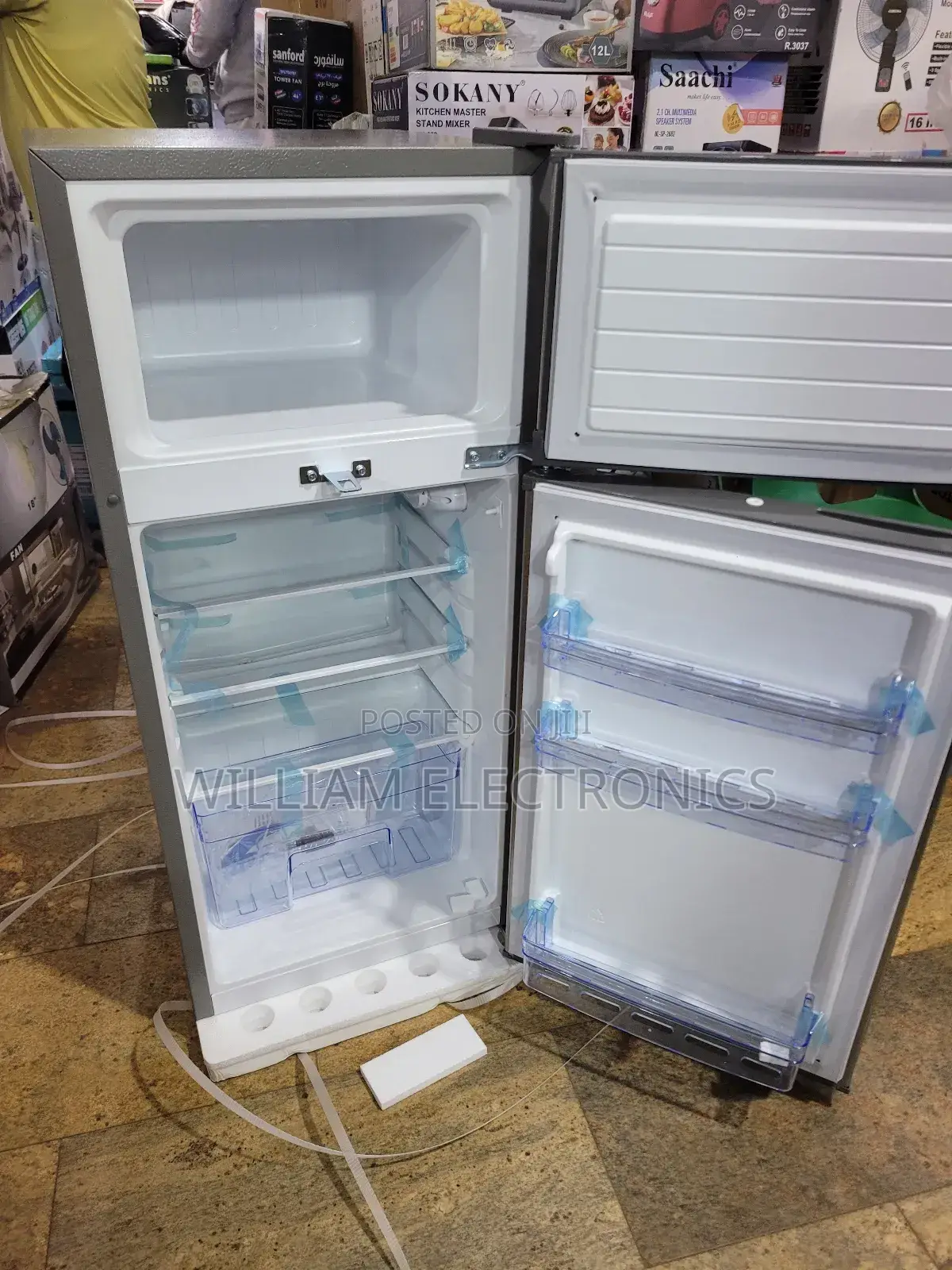 Adh 108l Double Door Refrigerator/Adh Double Door Fridge