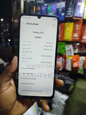 Samsung Galaxy A07 4G 128 GB Black