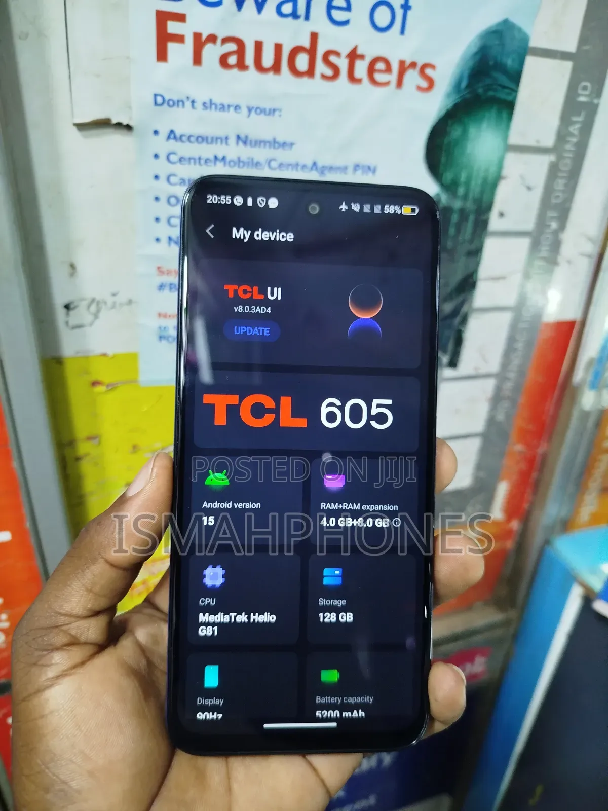 TCL 50 XL 128 GB Blue