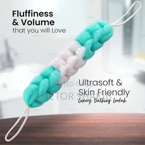 Fabskin Luxury Back Scrubber Loofah Belt Bath Sponge