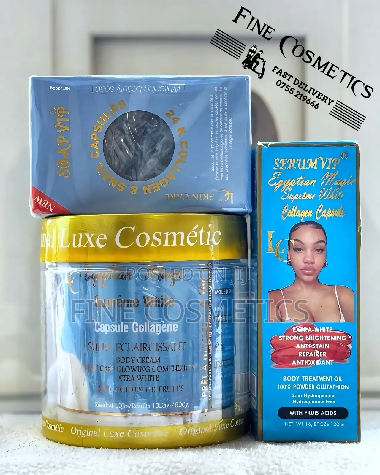 Luxe Egyptian Magic Suprême Whitening Capsule Collagèn Cream