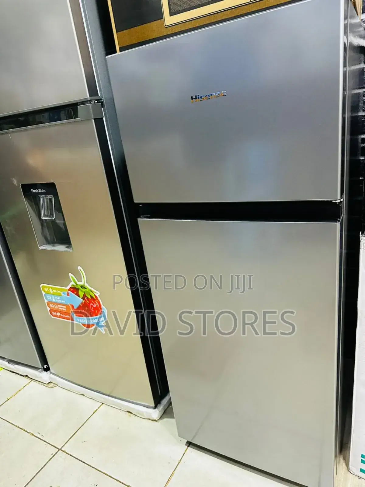 Hisense 160litres Double Door Fridge