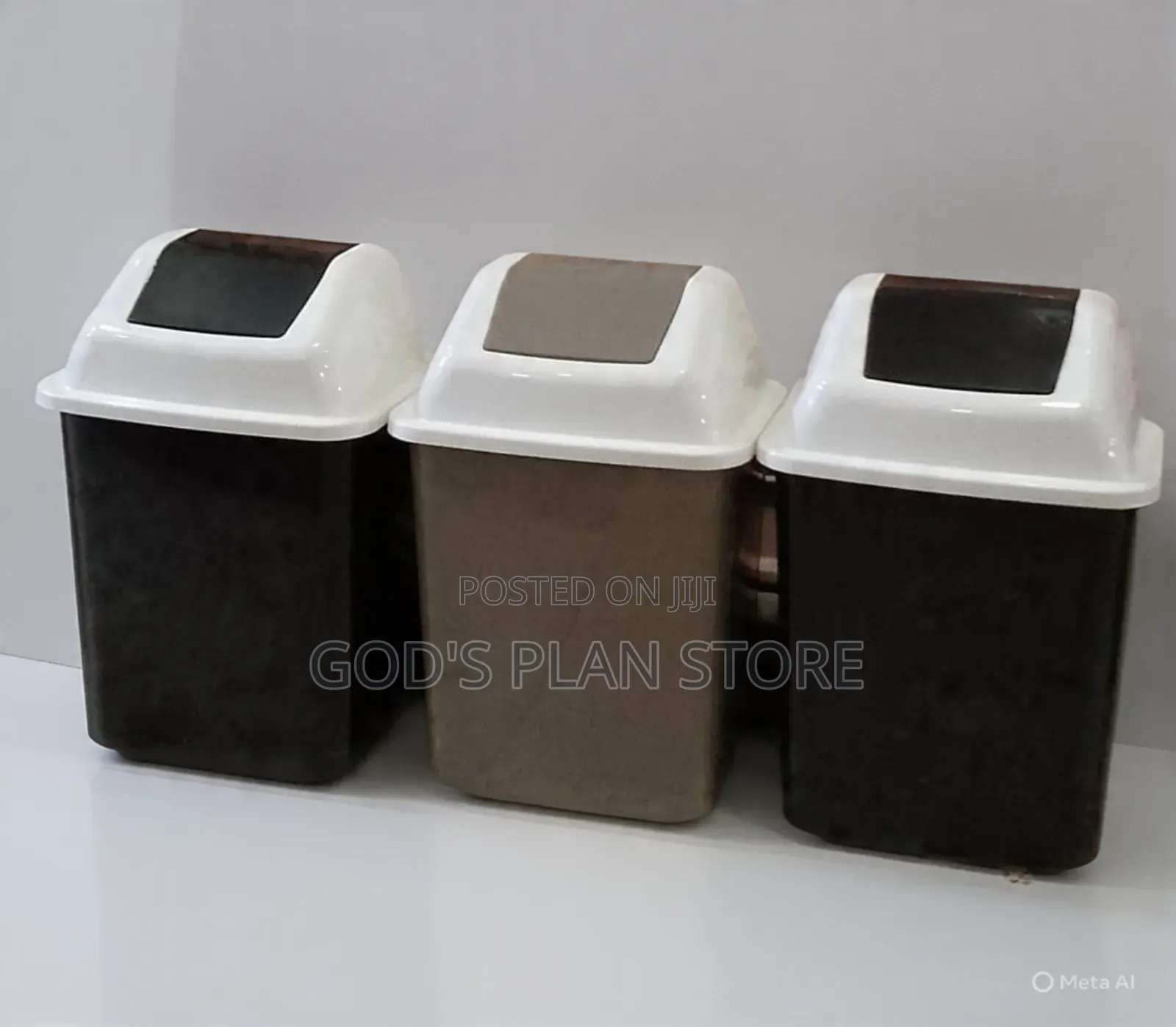 40litres Kitchen Plastic Dust Bins Plastic Dust Bin