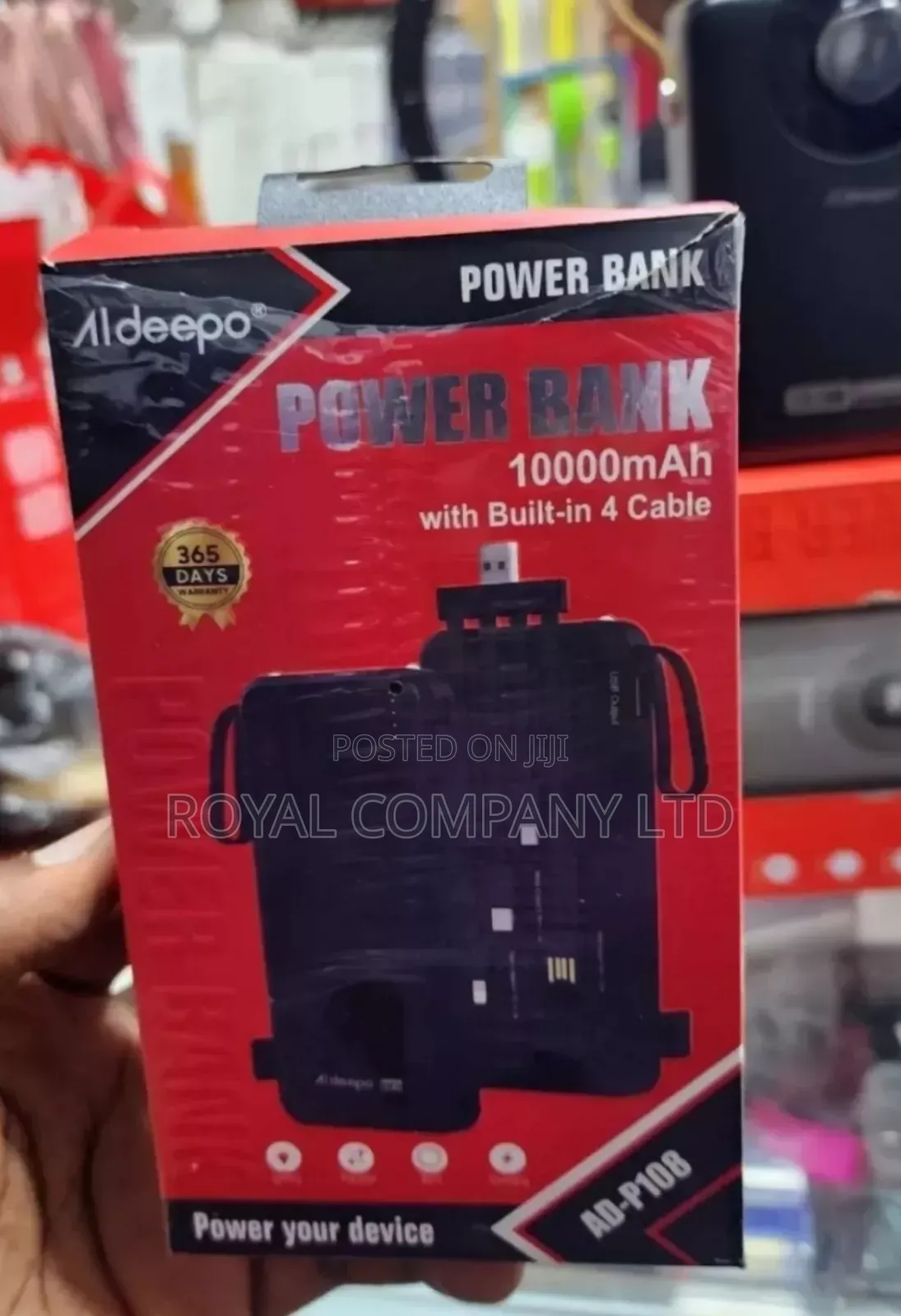 Aldeepo Powerbank 10000mah