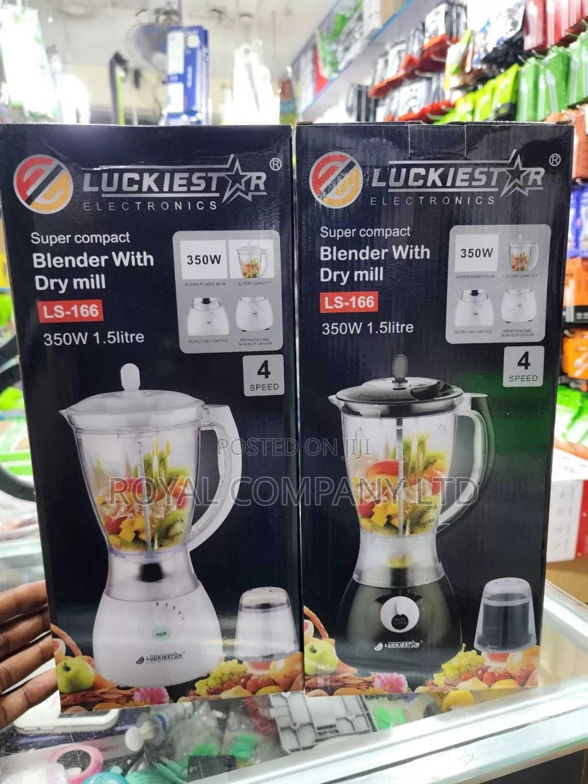 Blender With Dry Mill