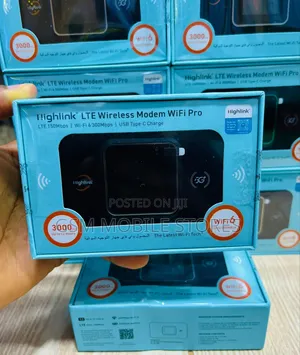 Hi-Link
Hw-57c Pro 5g/Lte Pocket Mobilie Wi-Fi With 3000mah Battery