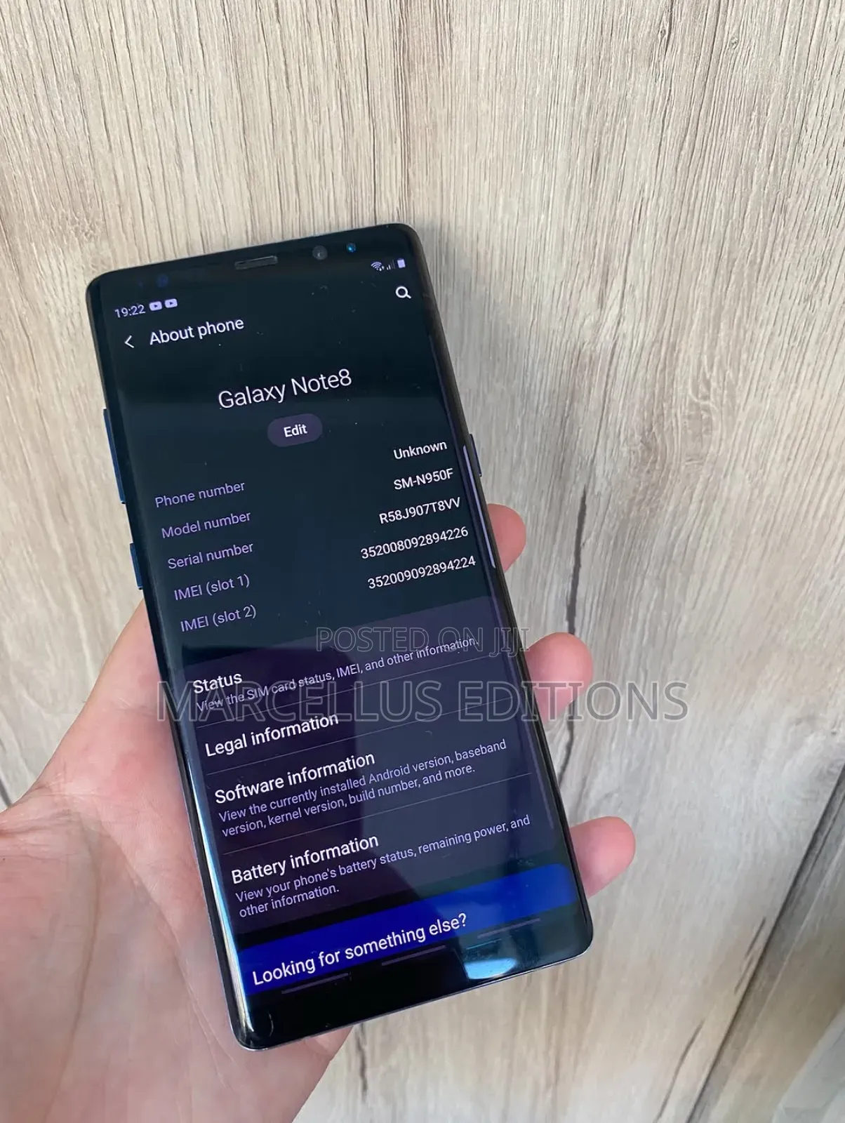 Samsung Galaxy Note 8 64 GB Black