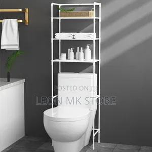 Square Metalic Toilet Organizers