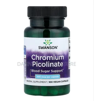 Chromium Picolinate, 200mcg, 100 Capsules