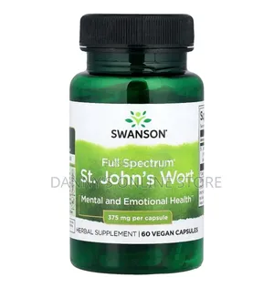 Full Spectrum St John's Wort, 375mg, 60mg