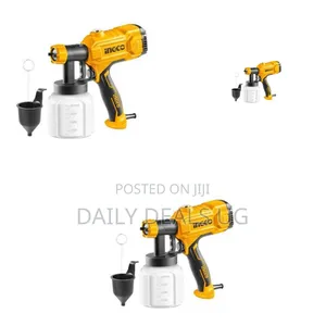 Ingco Spray Gun-Yellow