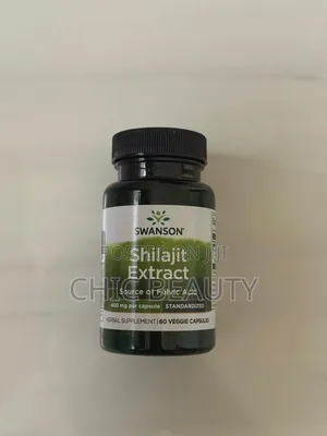 Swanson Shillajit Extract 400mg 60 Veg Capsules.