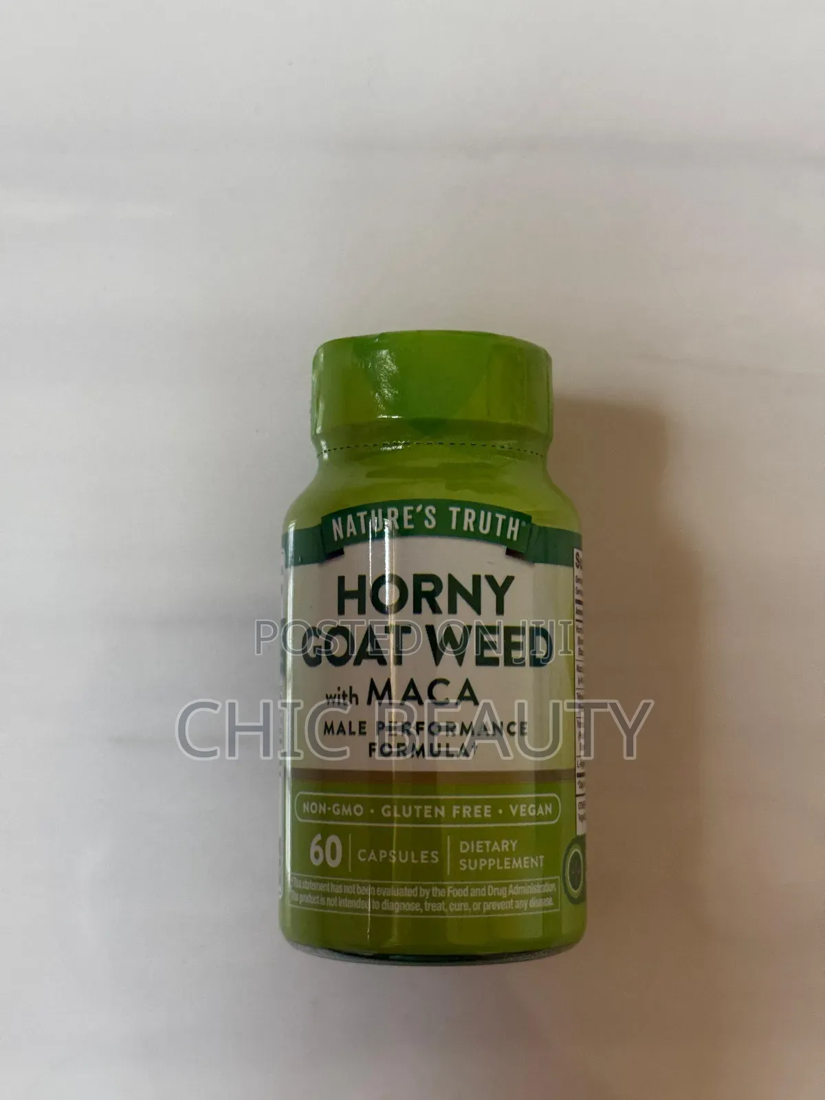 Nature's Truth Honey Goat Weed With Mac 60 Capsules