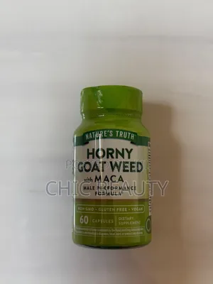Nature's Truth Honey Goat Weed With Mac 60 Capsules