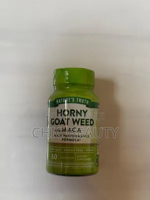 Nature's Truth Honey Goat Weed With Mac 60 Capsules