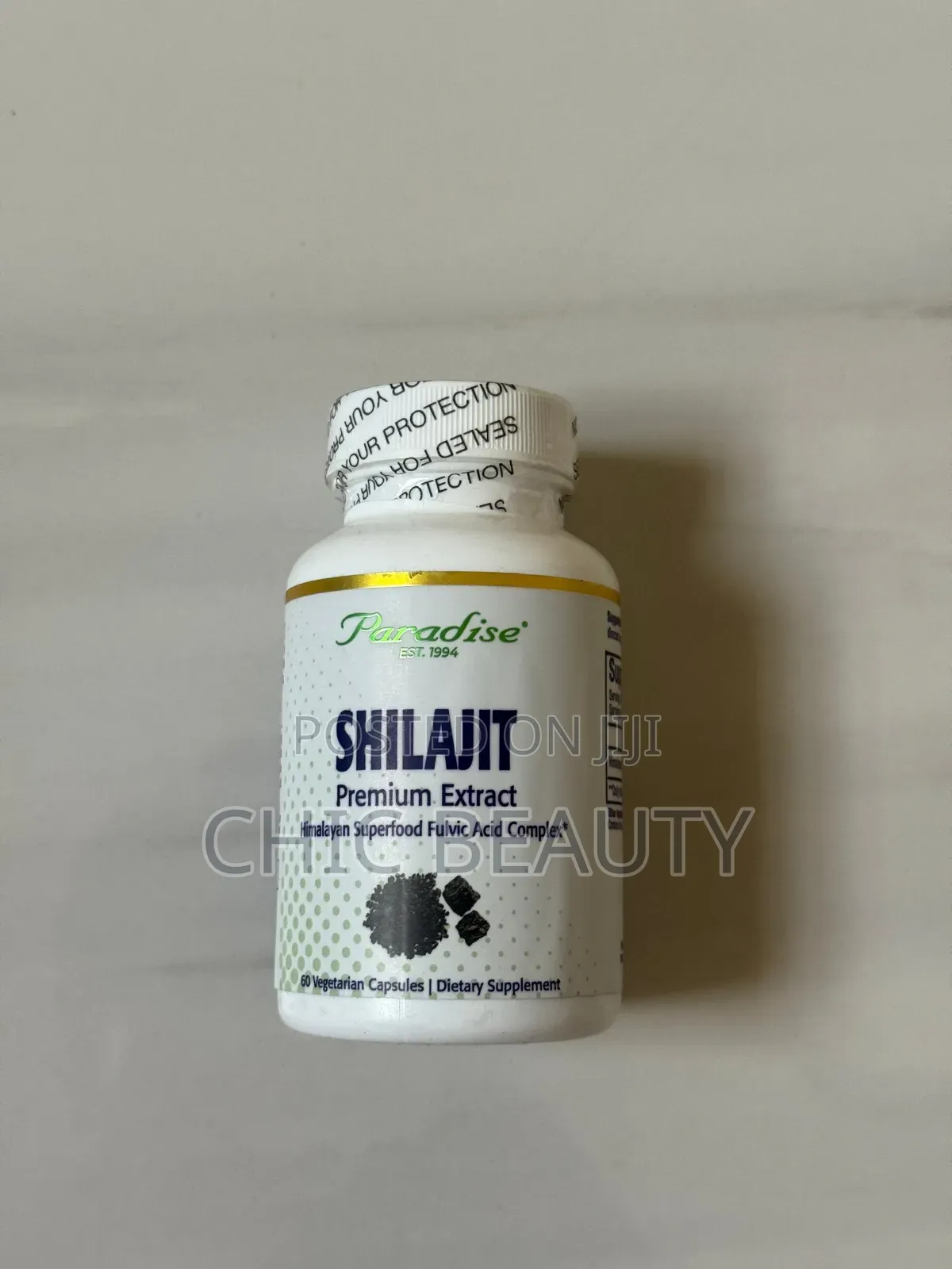 Paradise Est 1994 Shilajit 60 Vegetarian Capsules