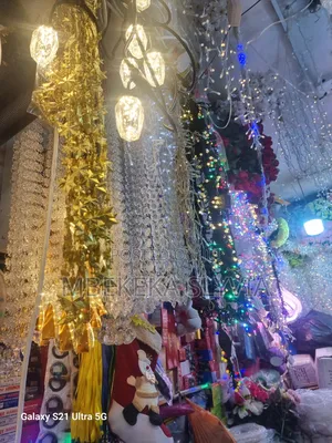 Christmas Decoration With Beautiful Beads And Strings/ Home Decor
