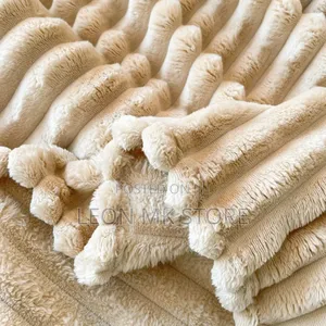 Rabbit Fur Fleece Blankets