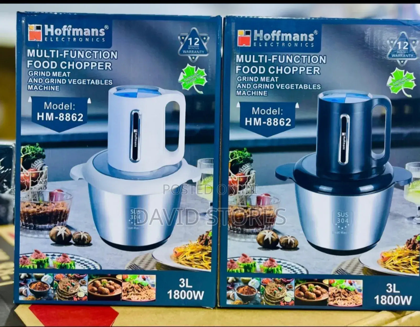 Hoffmans 3l Multi-Functional Food Chooper