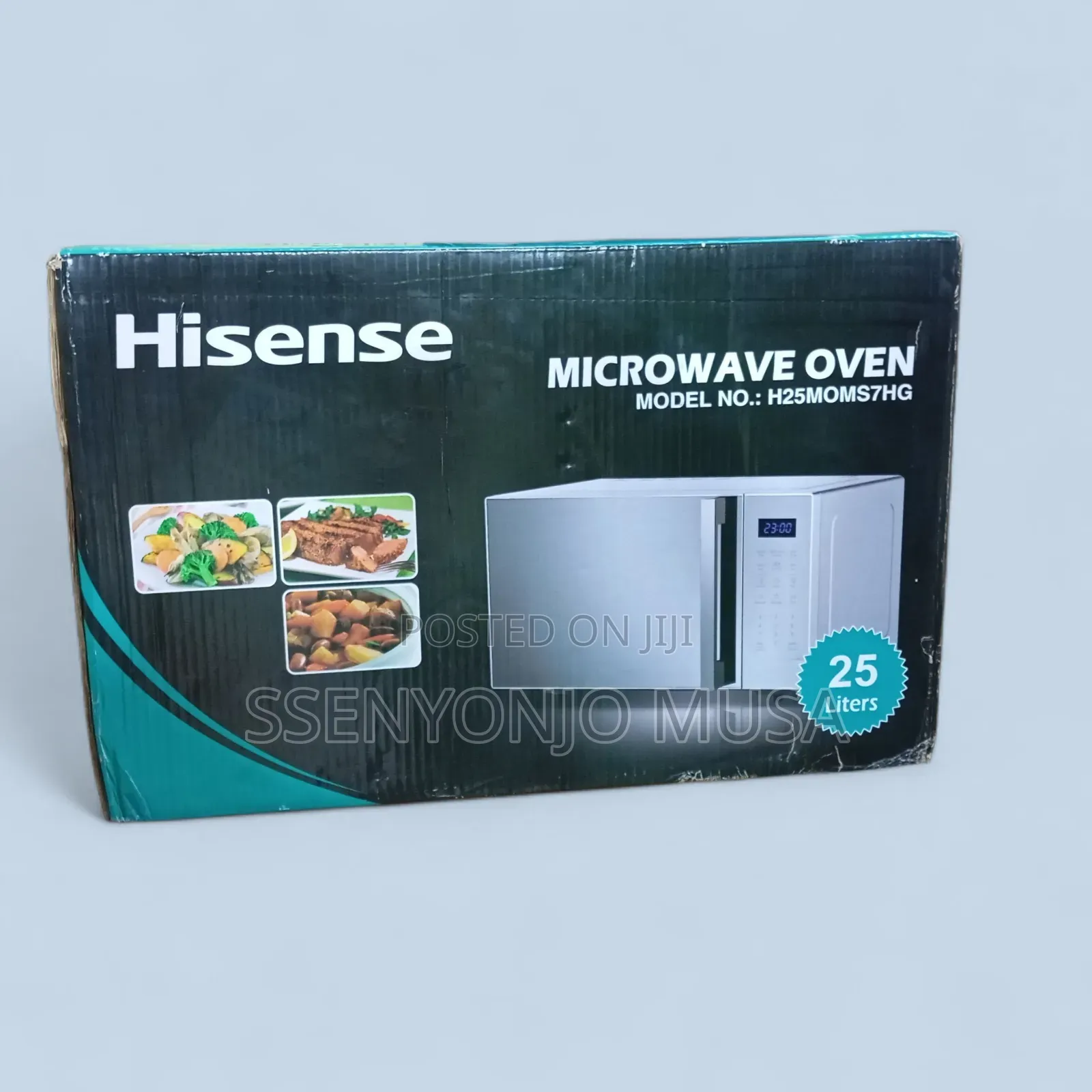 Hisense H25moms7hg Microwave Oven – 25l, 900w Grill Multi-Function