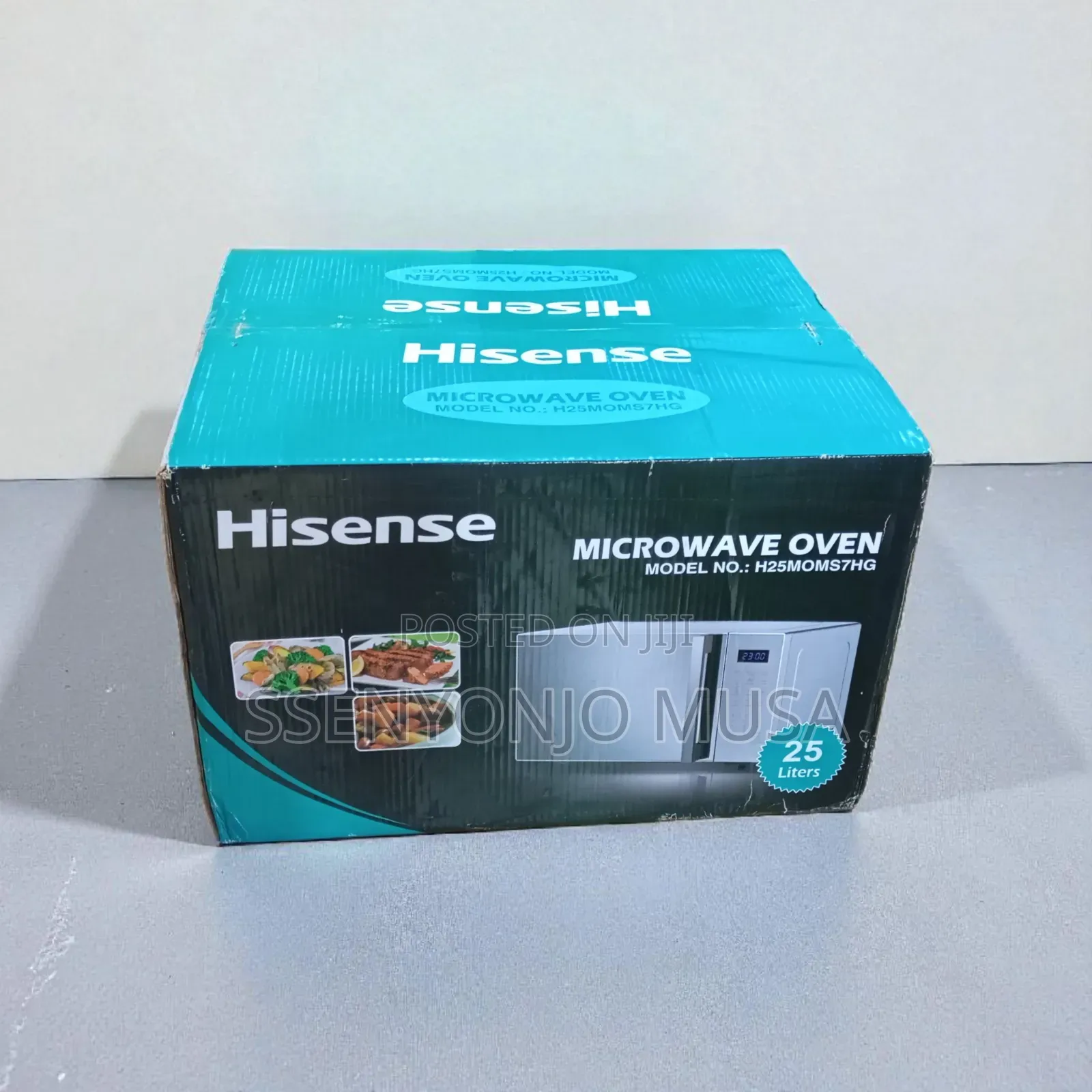 Hisense H25moms7hg Microwave Oven – 25l, 900w Grill Multi-Function