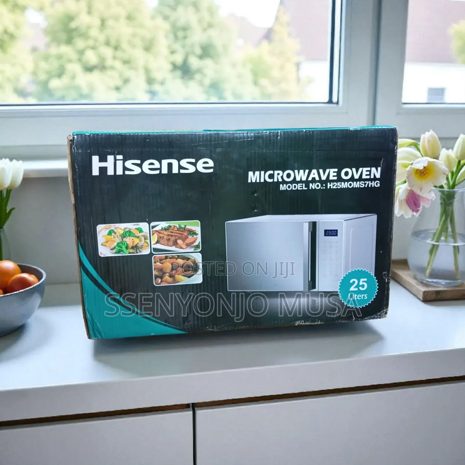 Hisense H25moms7hg Microwave Oven – 25l, 900w Grill Multi-Function