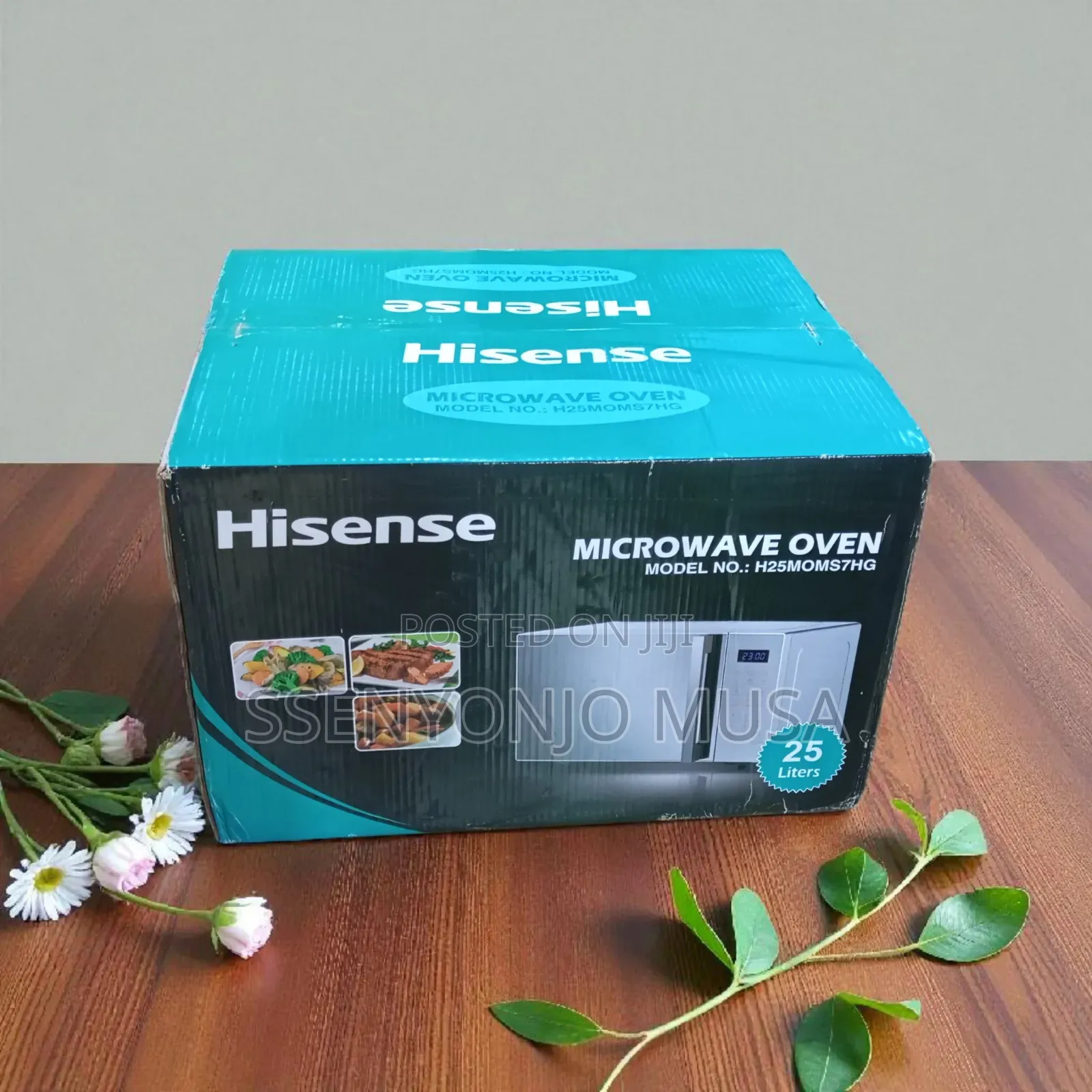 Hisense H25moms7hg Microwave Oven – 25l, 900w Grill Multi-Function