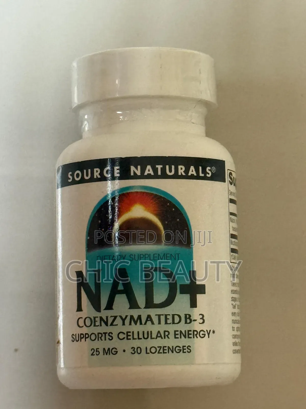 Source Natural Nad Coezymated B-3 25mg 30 Lozenges 25mg
