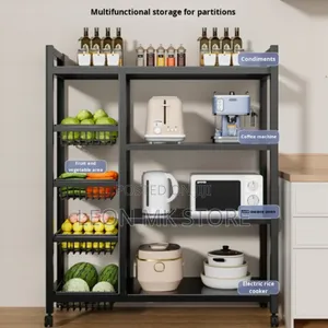Metal 5layers Multifunction Kitchen Rack