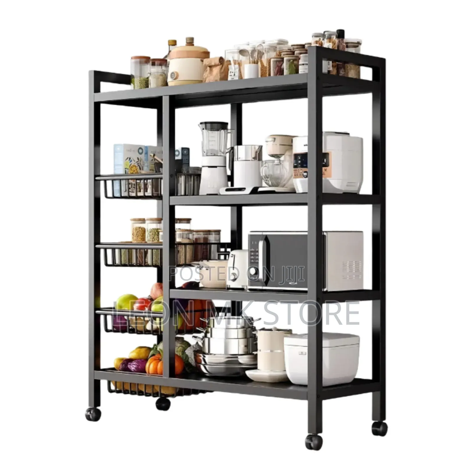 Metal 5layers Multifunction Kitchen Rack