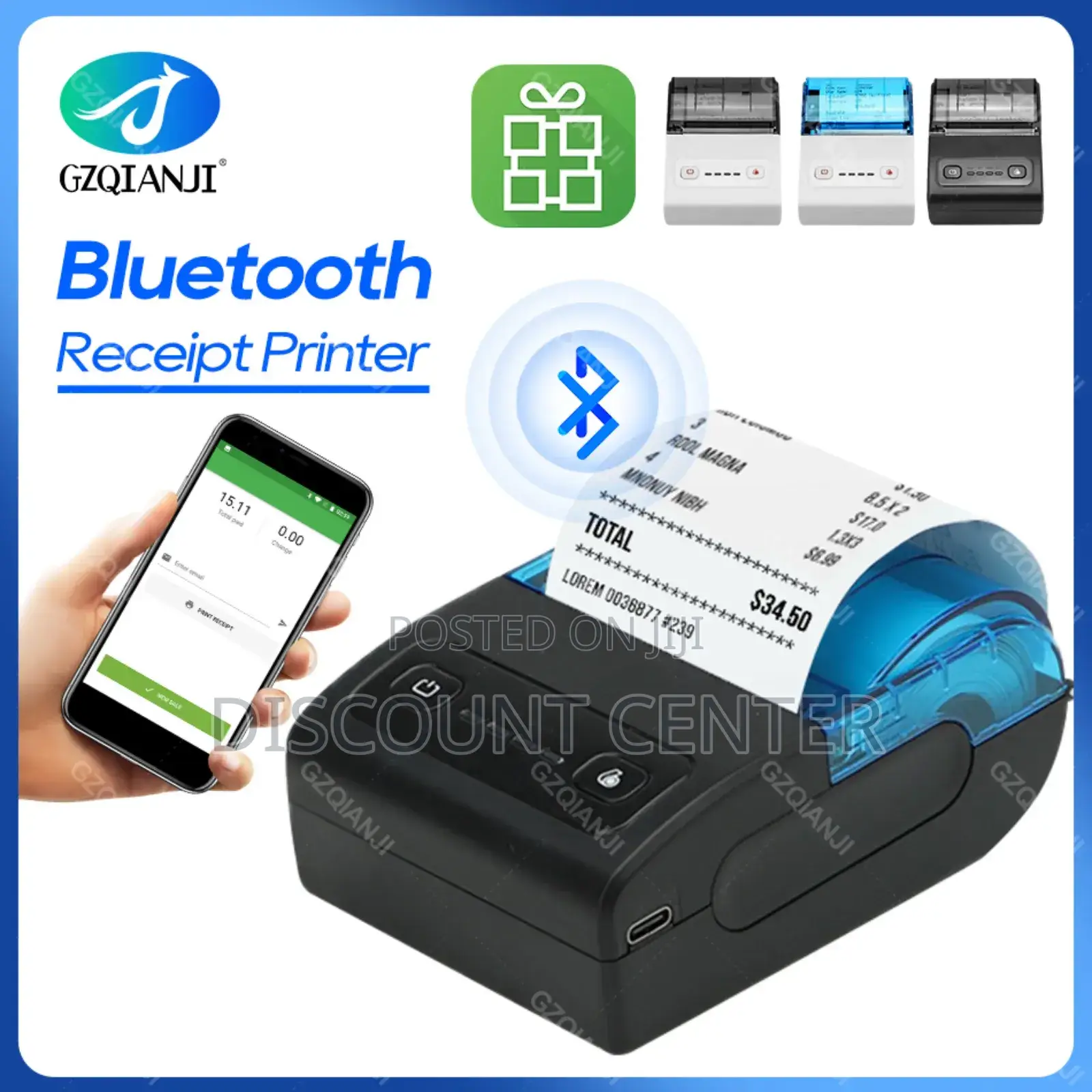 Bluetooth Printer Portable