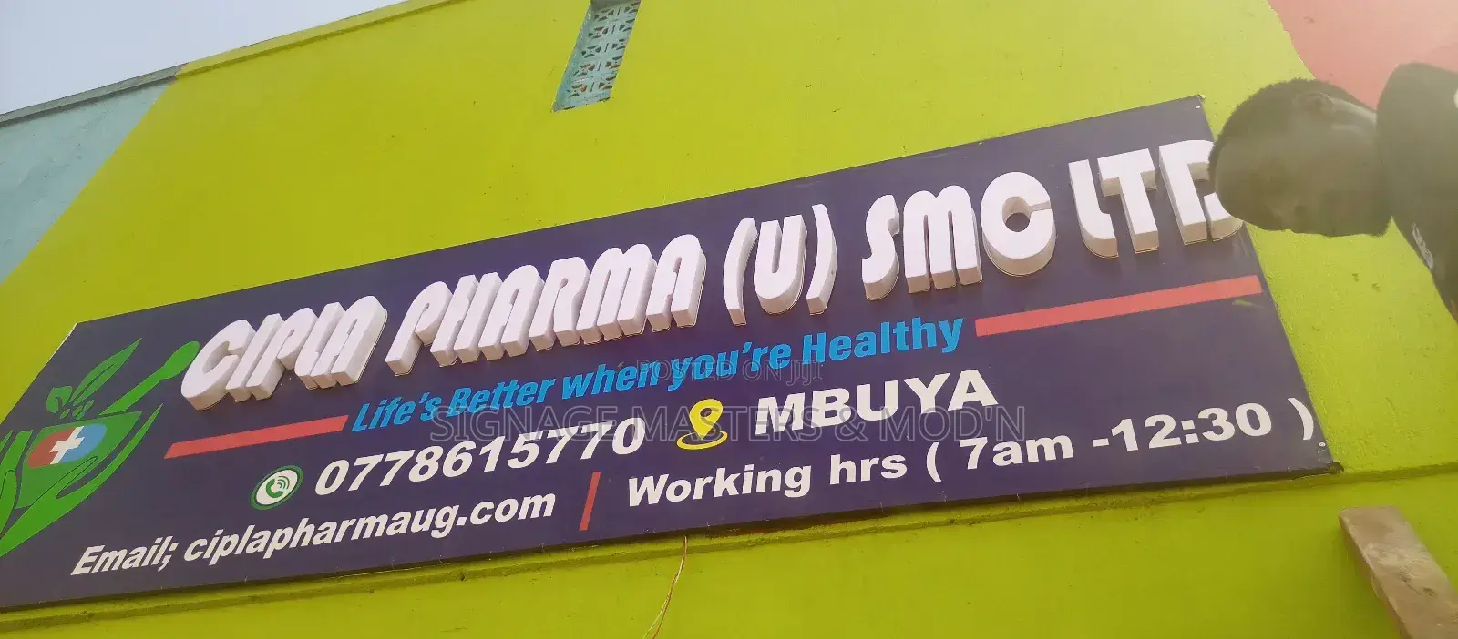 3d Letters Stretch Banner