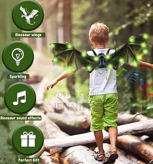 Toddler Electric Dragon Wings