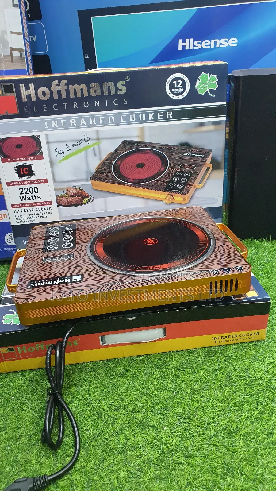 German Technology Infrared Cooker Hoffmans