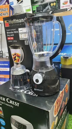 Hoffmans 2 in 1 Blender Black