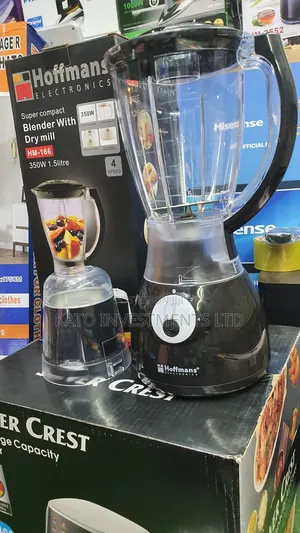 Hoffmans 2 in 1 Blender Black
