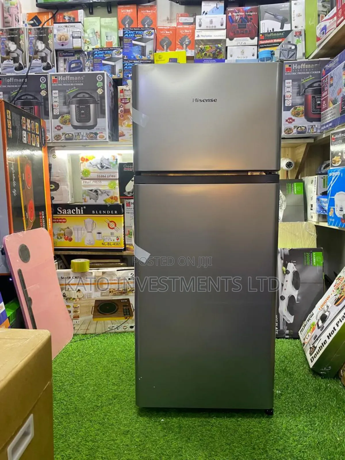 Hisense Fridge Grey 160litrs 10years Warranty