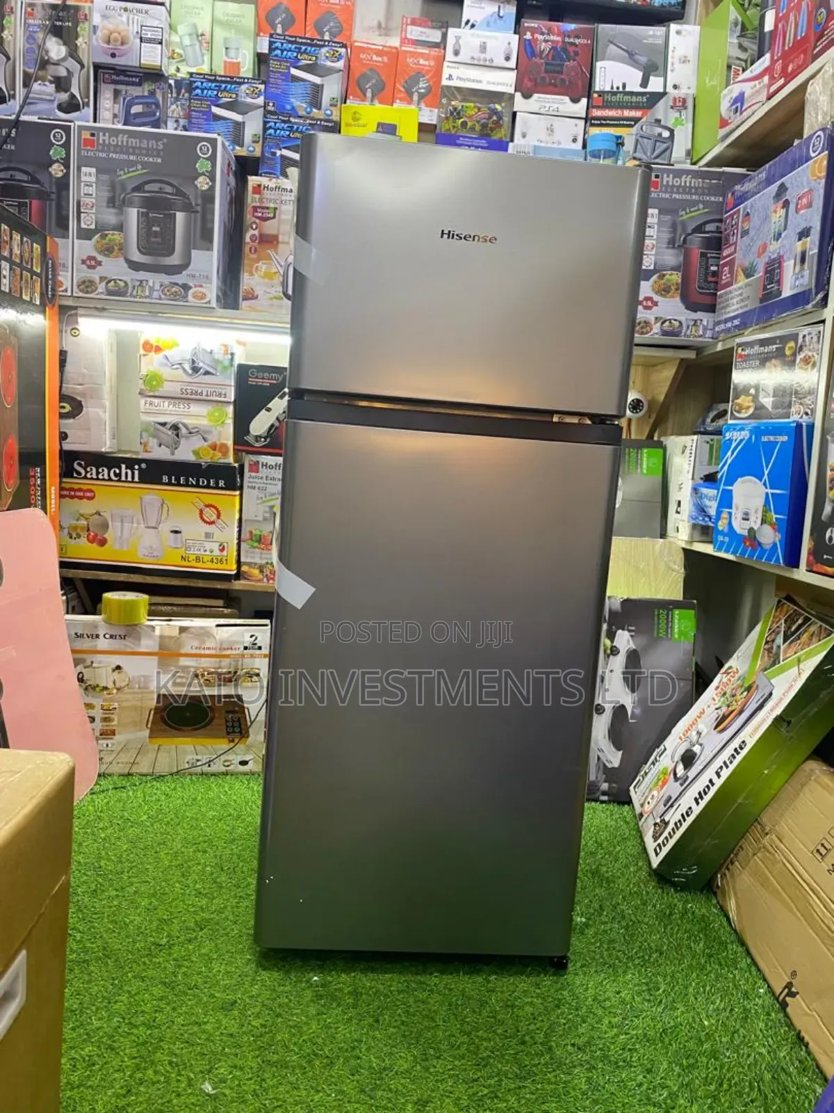 Hisense Fridge Grey 160litrs 10years Warranty