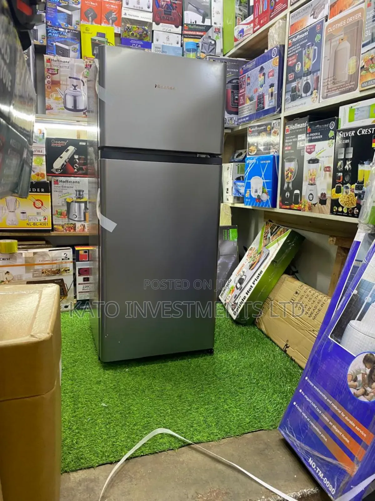 Hisense Fridge Grey 160litrs 10years Warranty