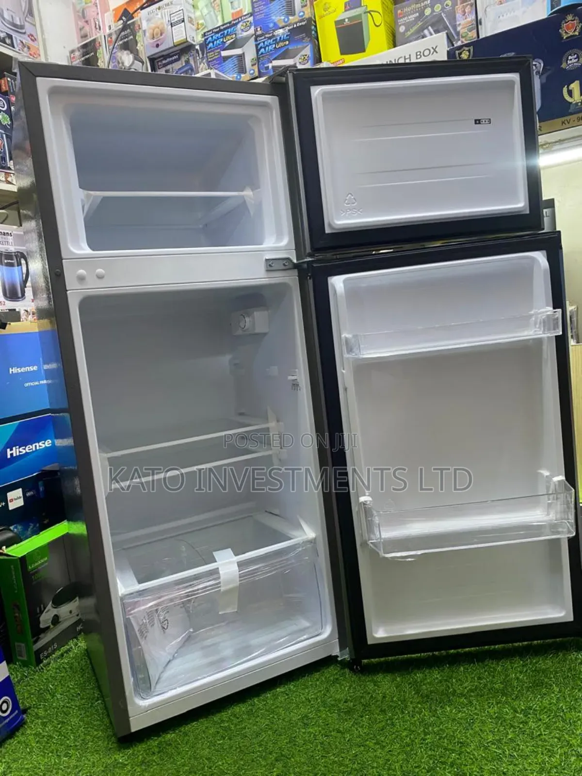 Hisense Fridge Grey 160litrs 10years Warranty