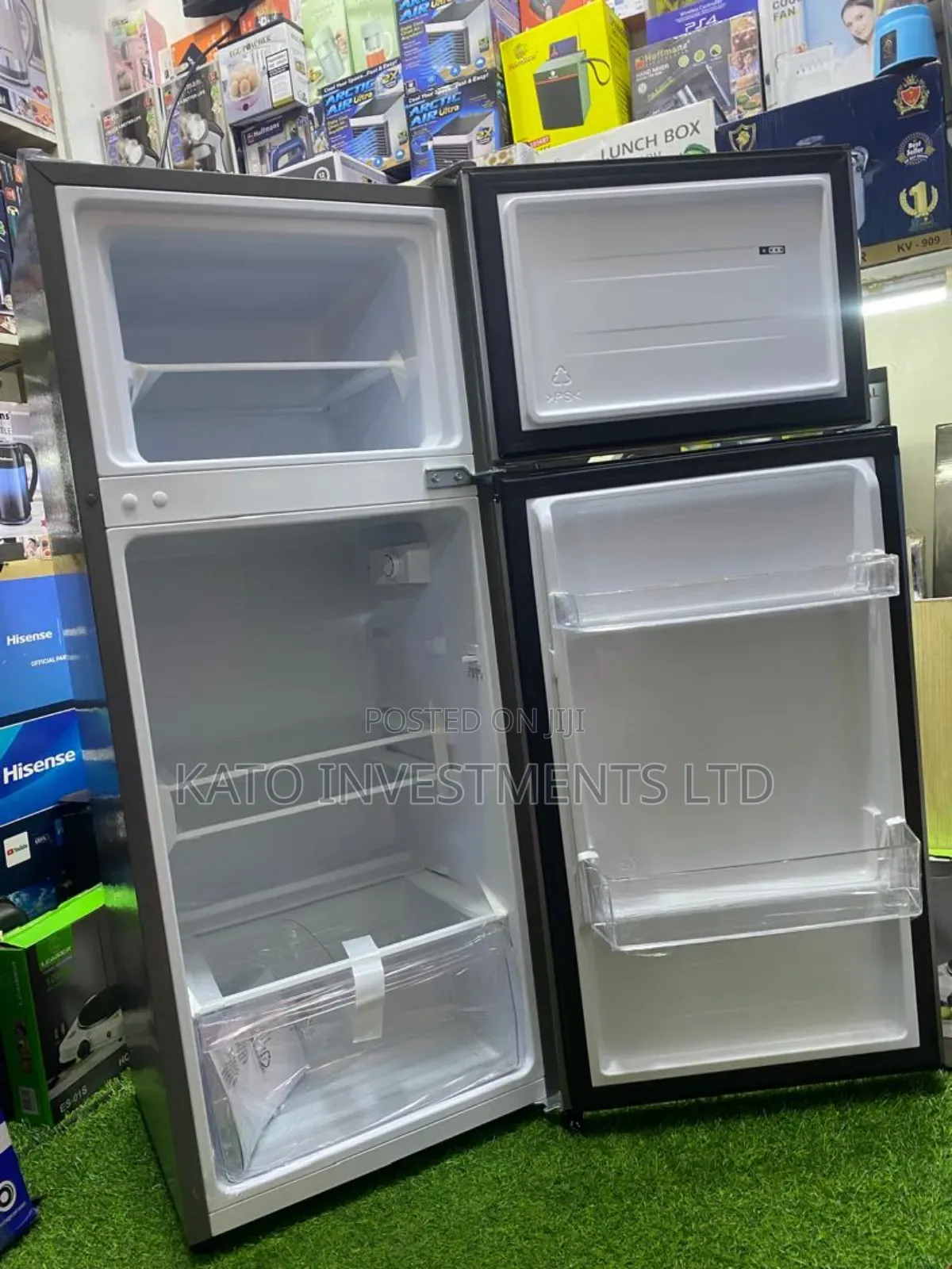 Hisense Fridge Grey 160litrs 10years Warranty