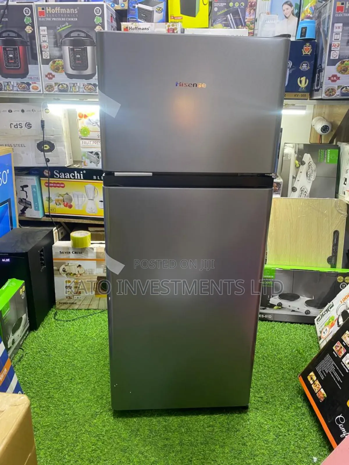 Hisense Fridge Grey 160litrs 10years Warranty
