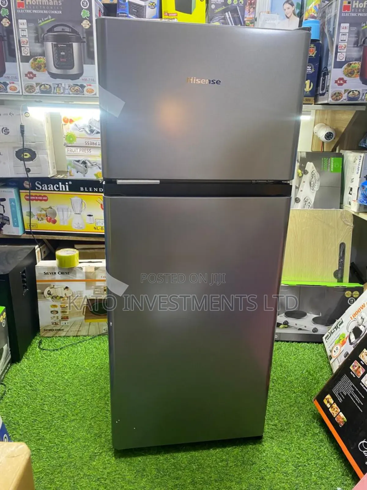 Hisense Fridge Grey 160litrs 10years Warranty