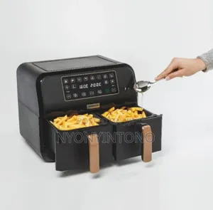 Kenwood Hfp70 4litres ×2 Dual Basket With 8 Present Programs