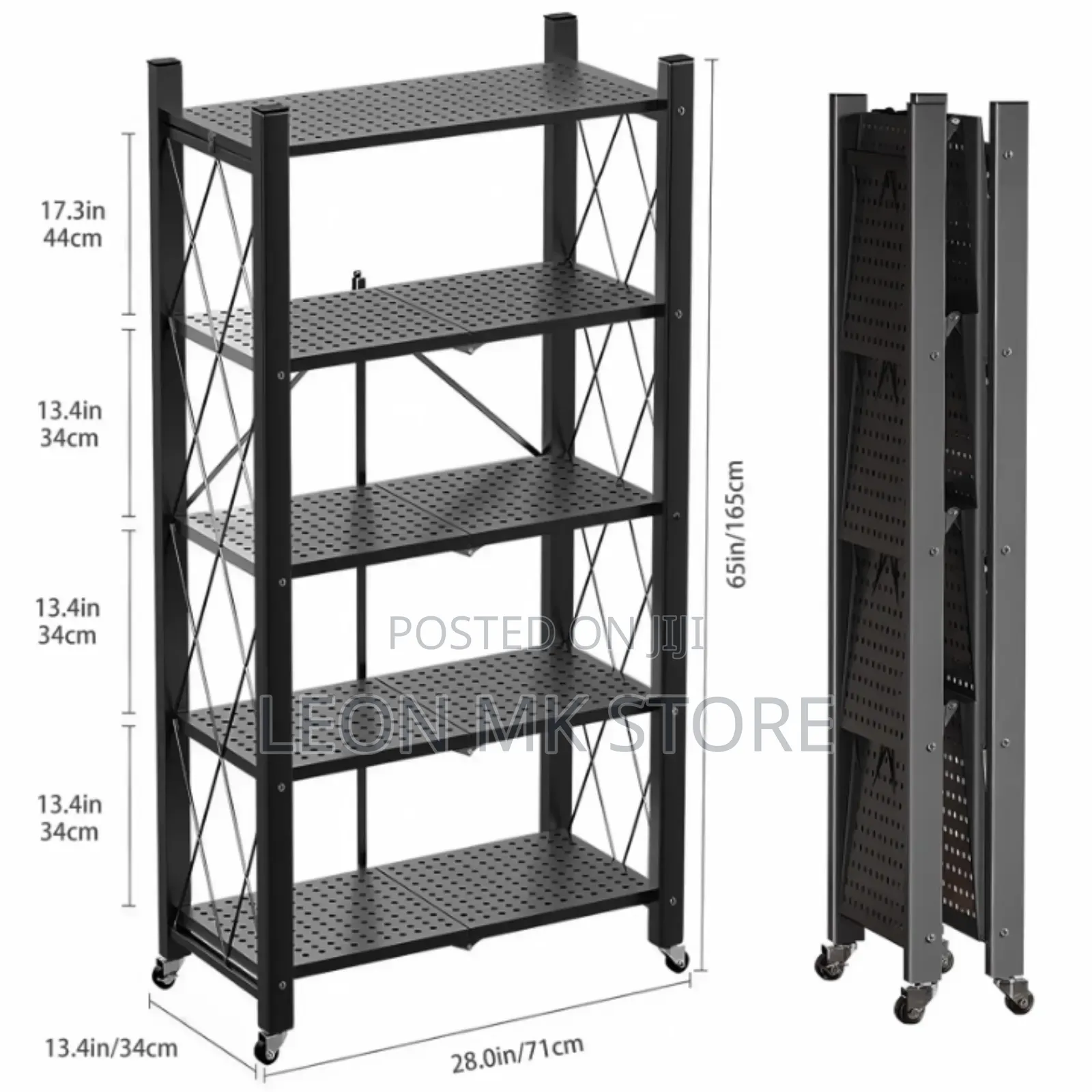 5lay Foldable Shelves Kitchen Organizer