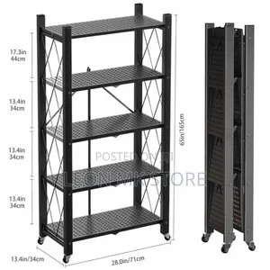 5lay Foldable Shelves Kitchen Organizer
