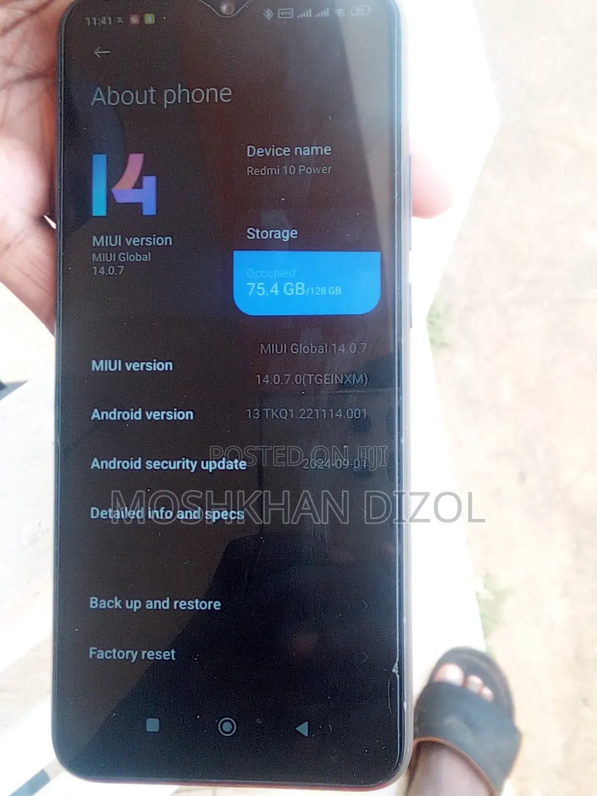 Xiaomi Redmi 10X 128 GB Black